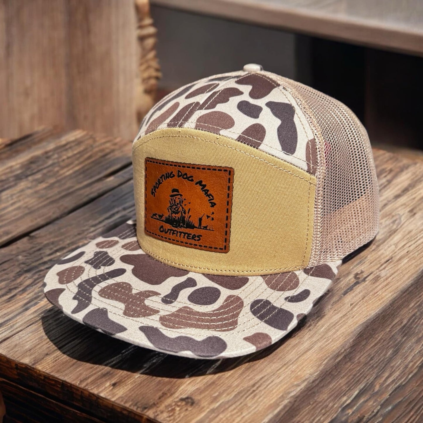 Sporting Dog Mafia Old's Cool Slough & Balsa 7 Panel Hat