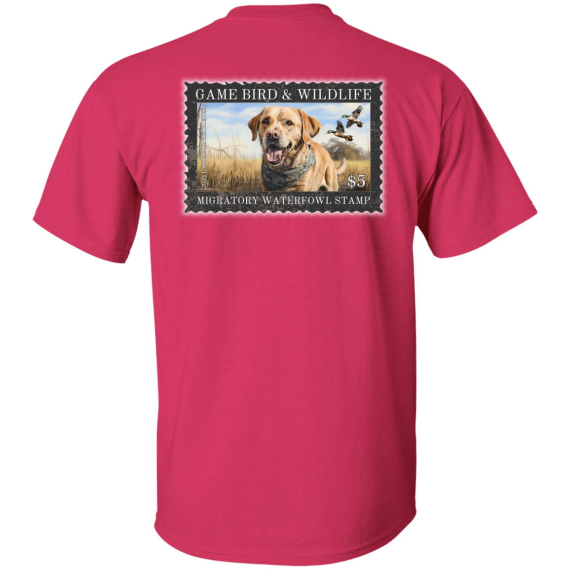 Labrador Retriever Mallard Duck Migratory Waterfowl Stamp Short Sleeve