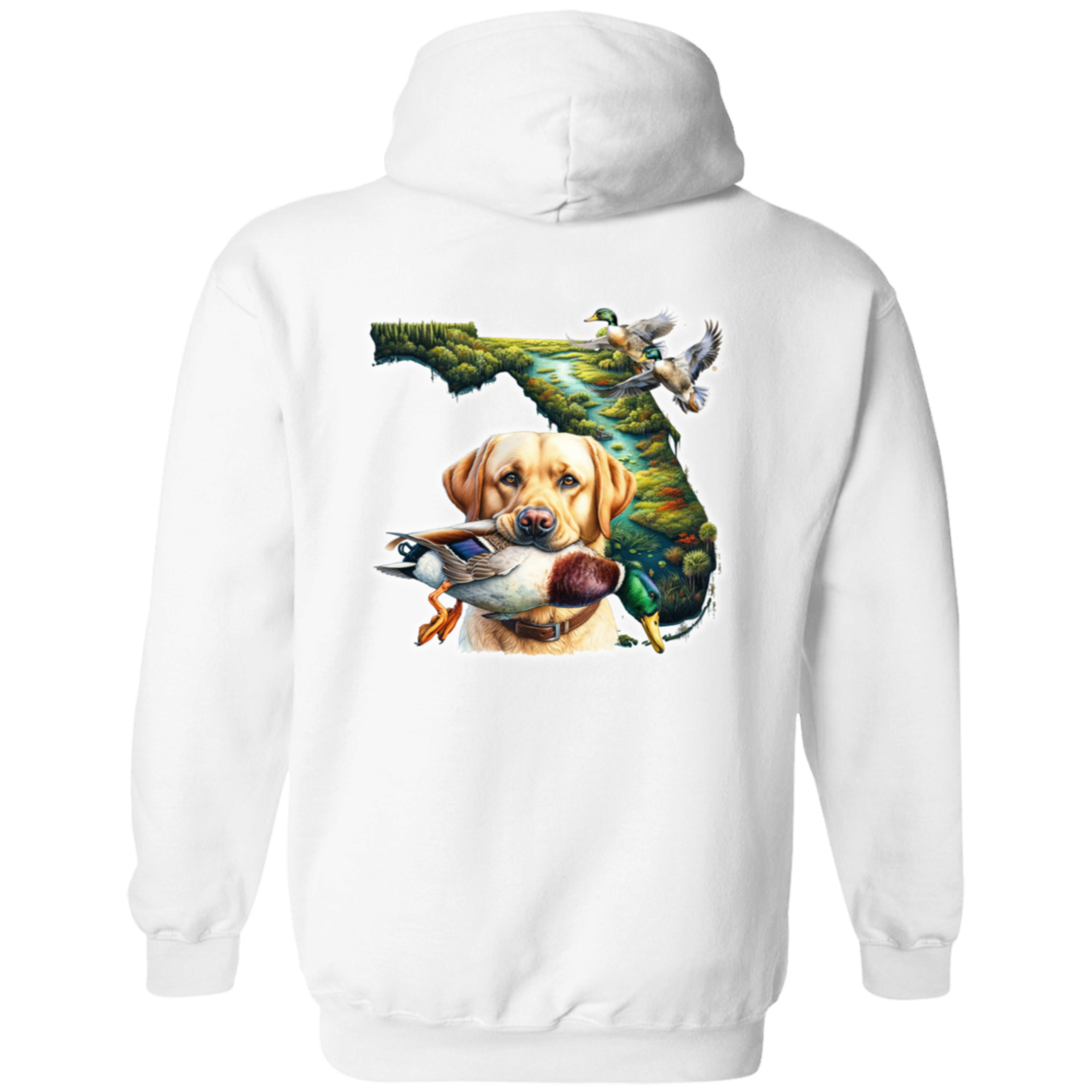 Florida Yellow Labrador Hoodie