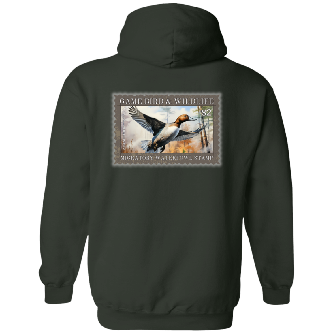 Northern Pintail Duck Migratory Waterfowl Stamp Hoodie