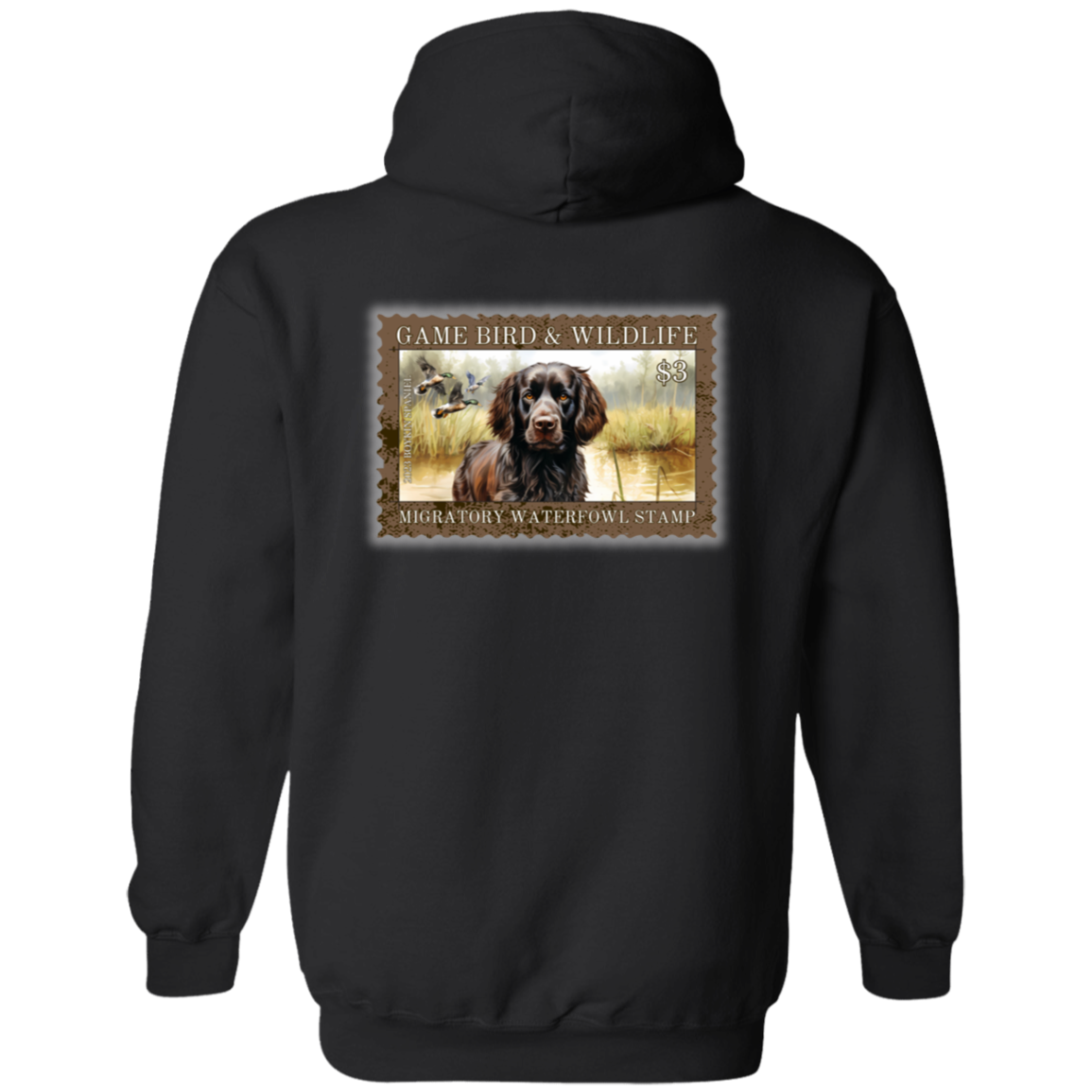 Boykin Spaniel Migratory Waterfowl Stamp Hoodie