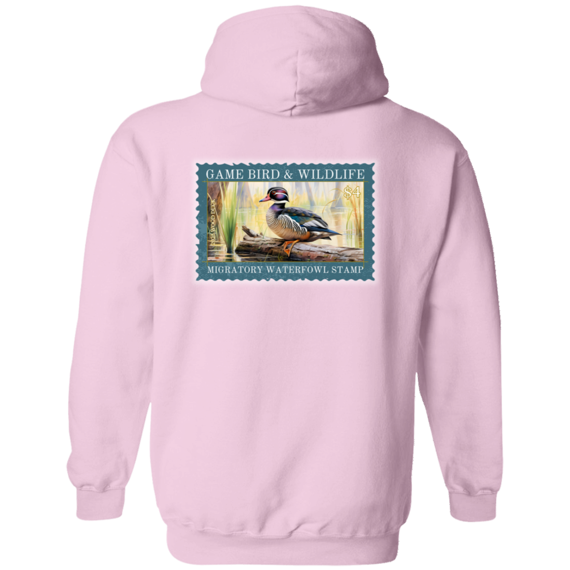 Wood Duck Migratory Waterfowl Stamp Hoodie