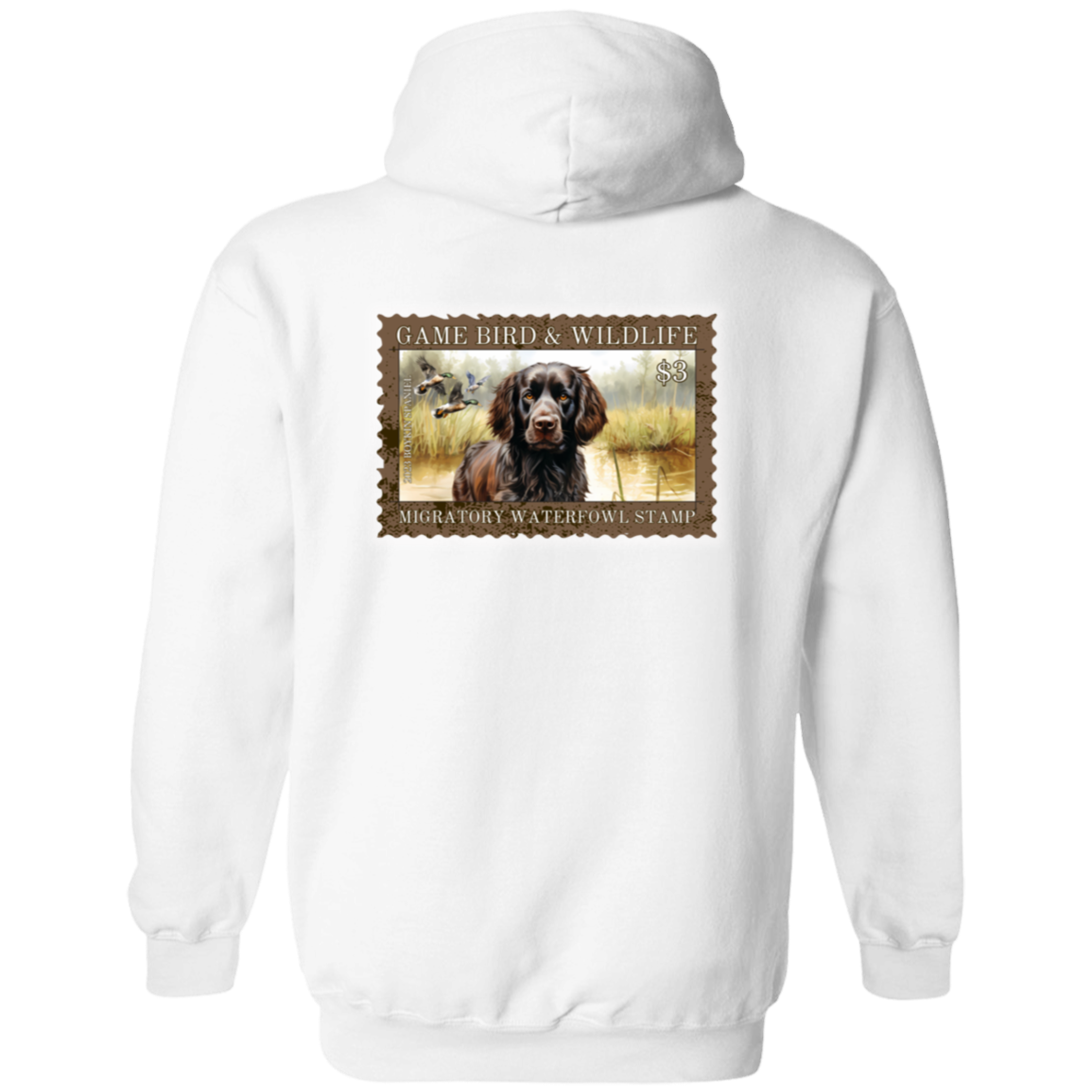 Boykin Spaniel Migratory Waterfowl Stamp Hoodie