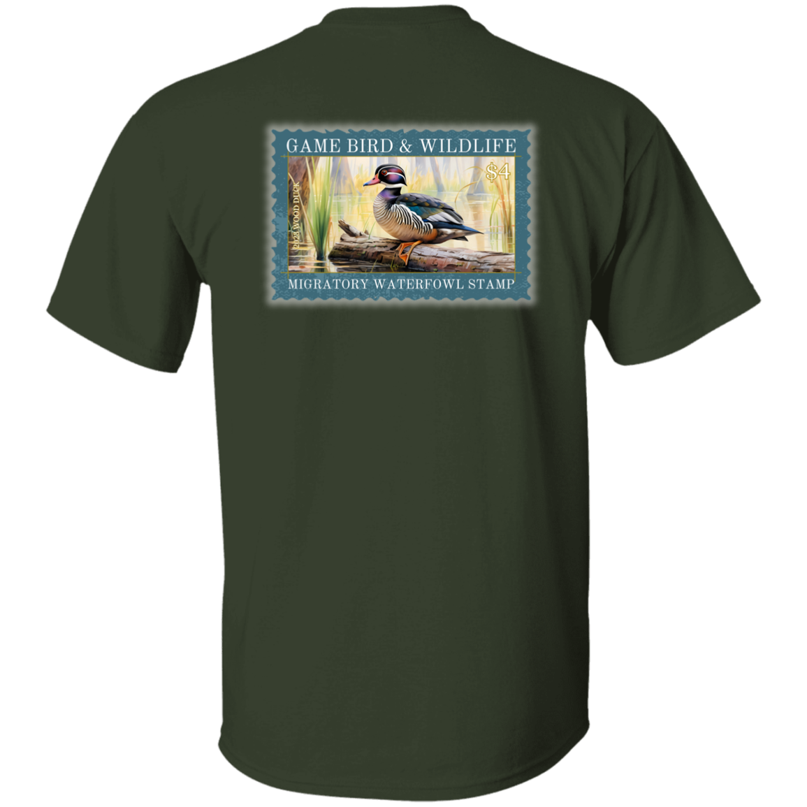 Wood Duck Migratory Waterfowl Stamp Short Sleeve