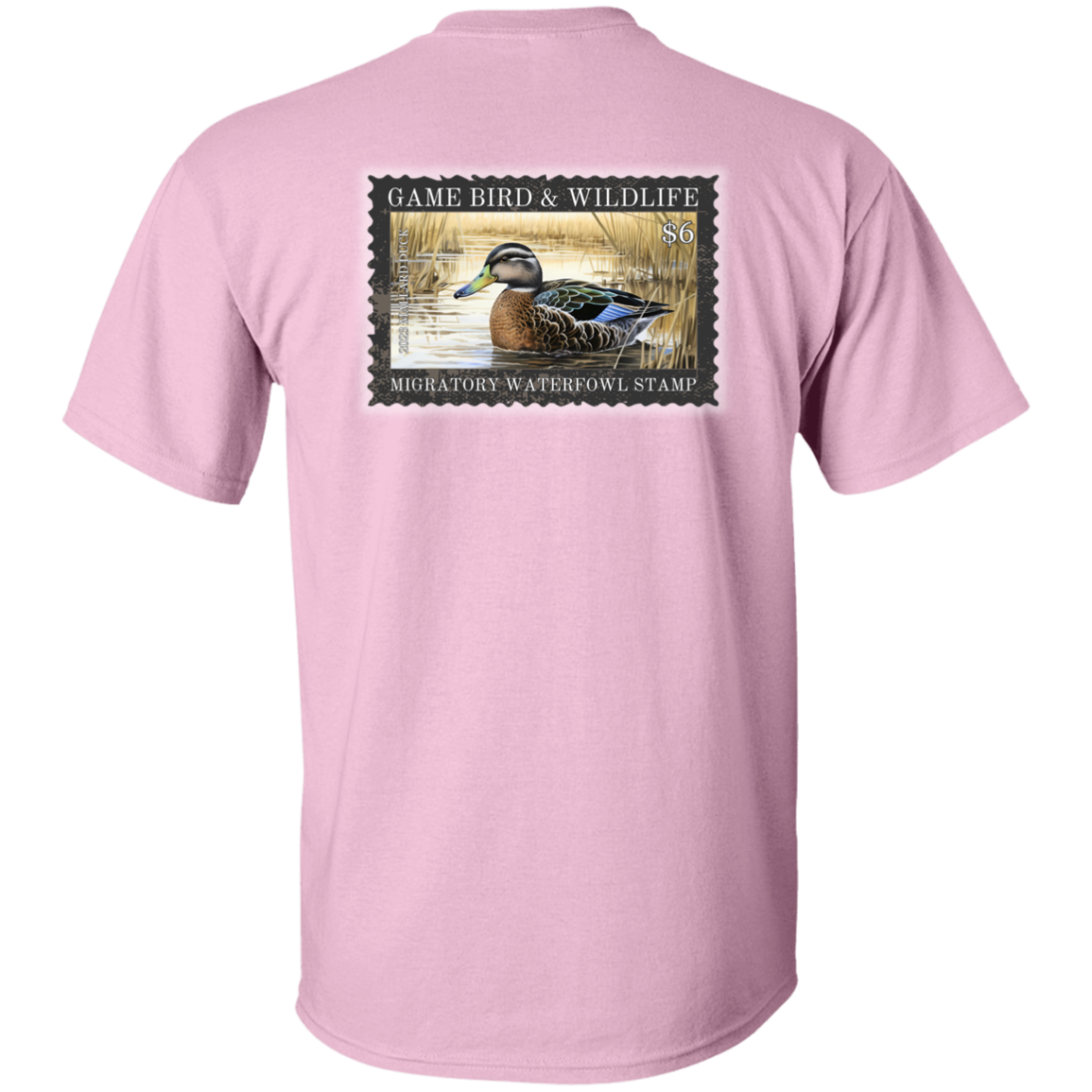 $6 Mallard Duck Migratory Waterfowl Stamp Short Sleeve