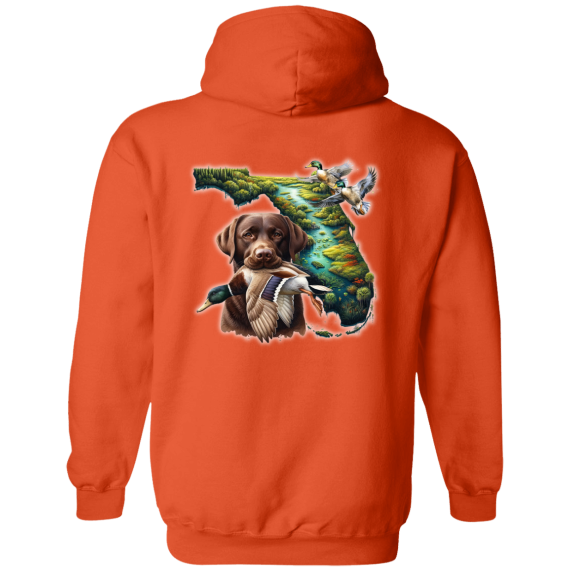 Florida Chocolate Labrador Hoodie