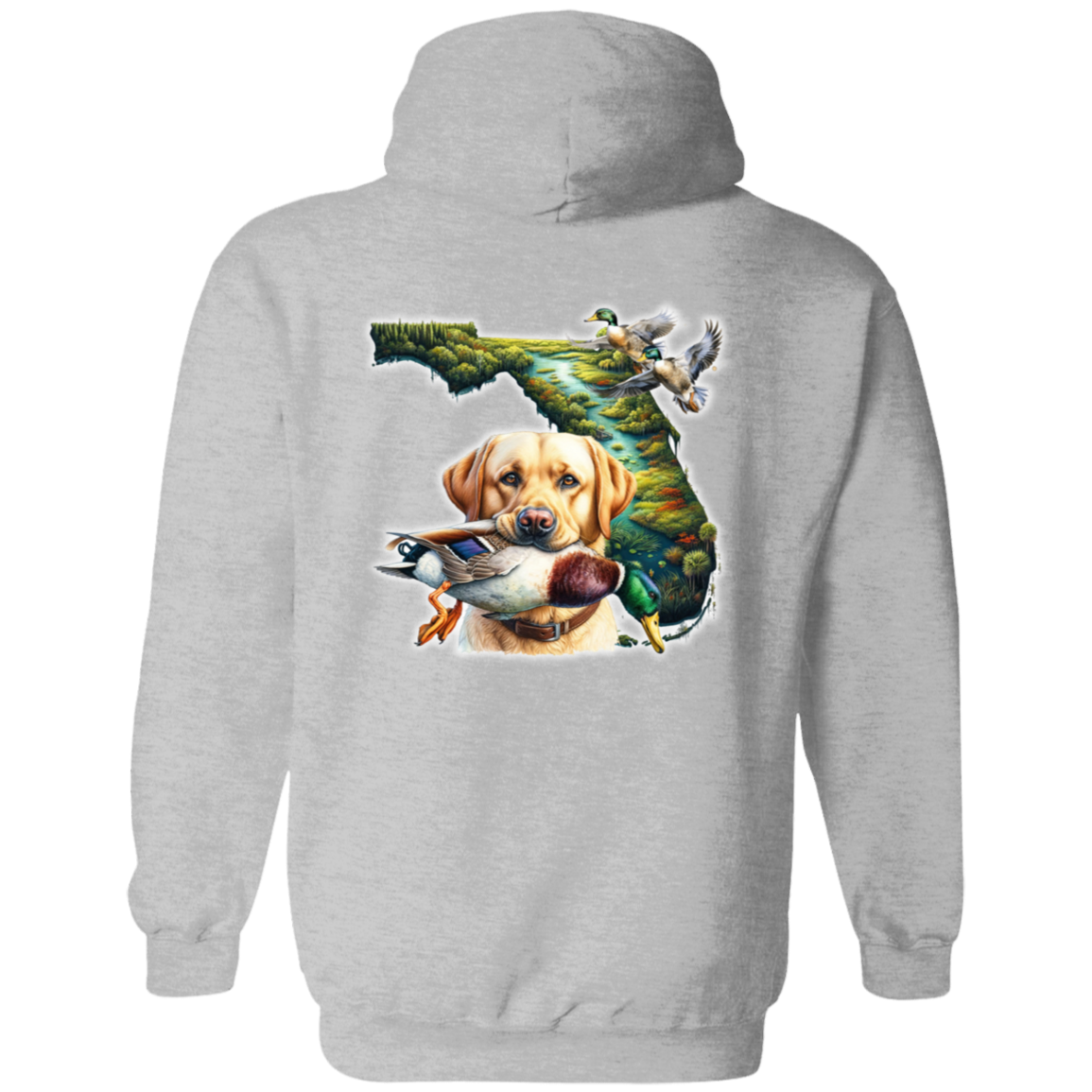 Florida Yellow Labrador Hoodie