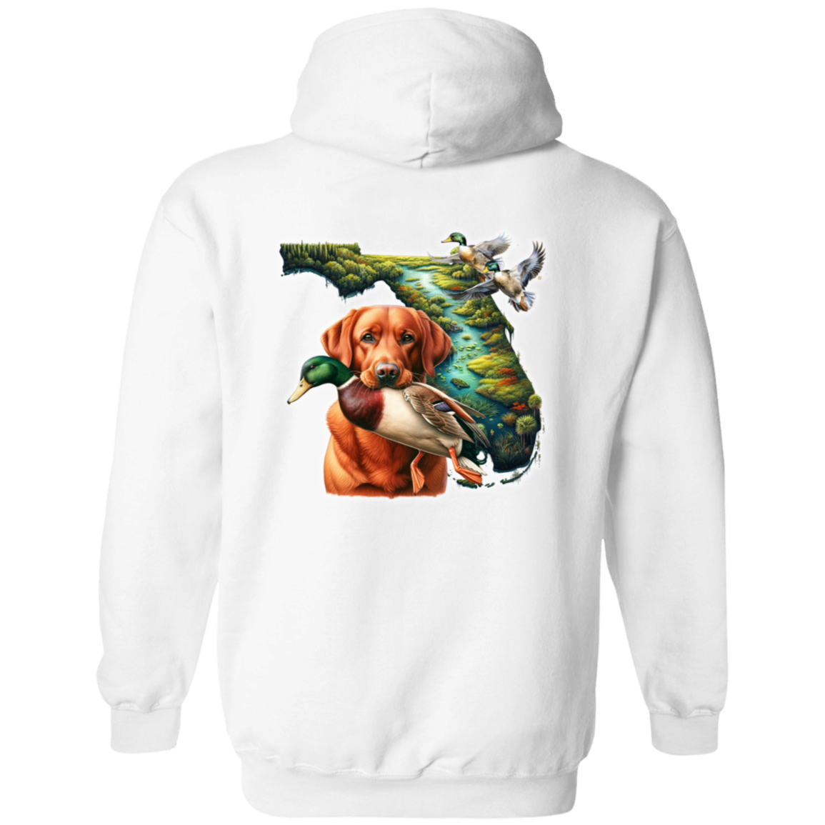 Florida Fox Red Labrador Hoodie