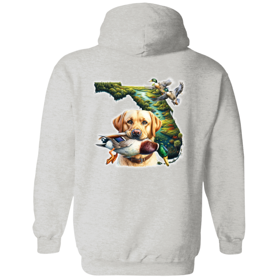 Florida Yellow Labrador Hoodie