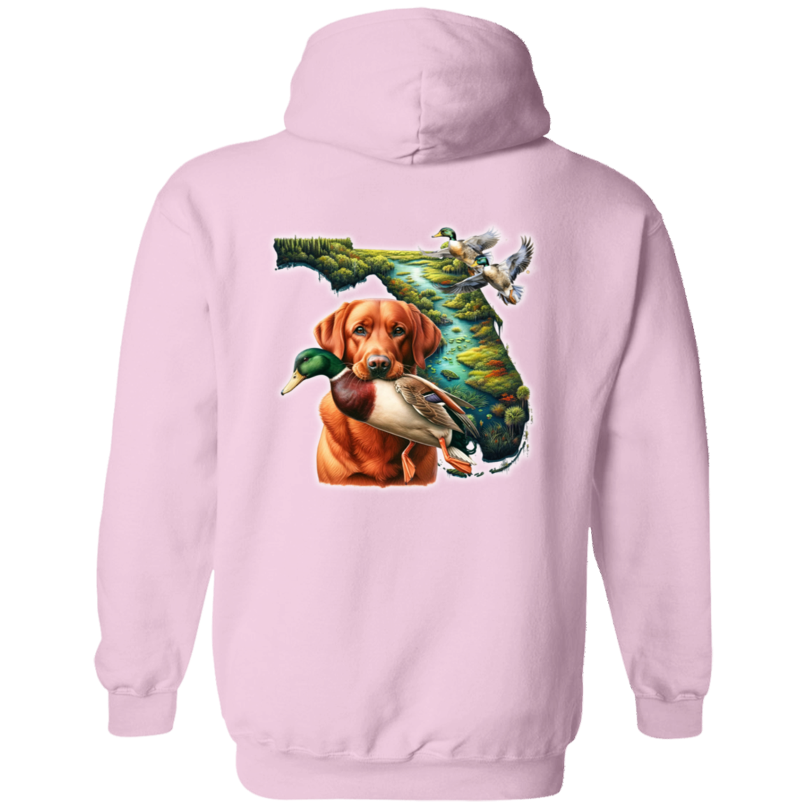 Florida Fox Red Labrador Hoodie