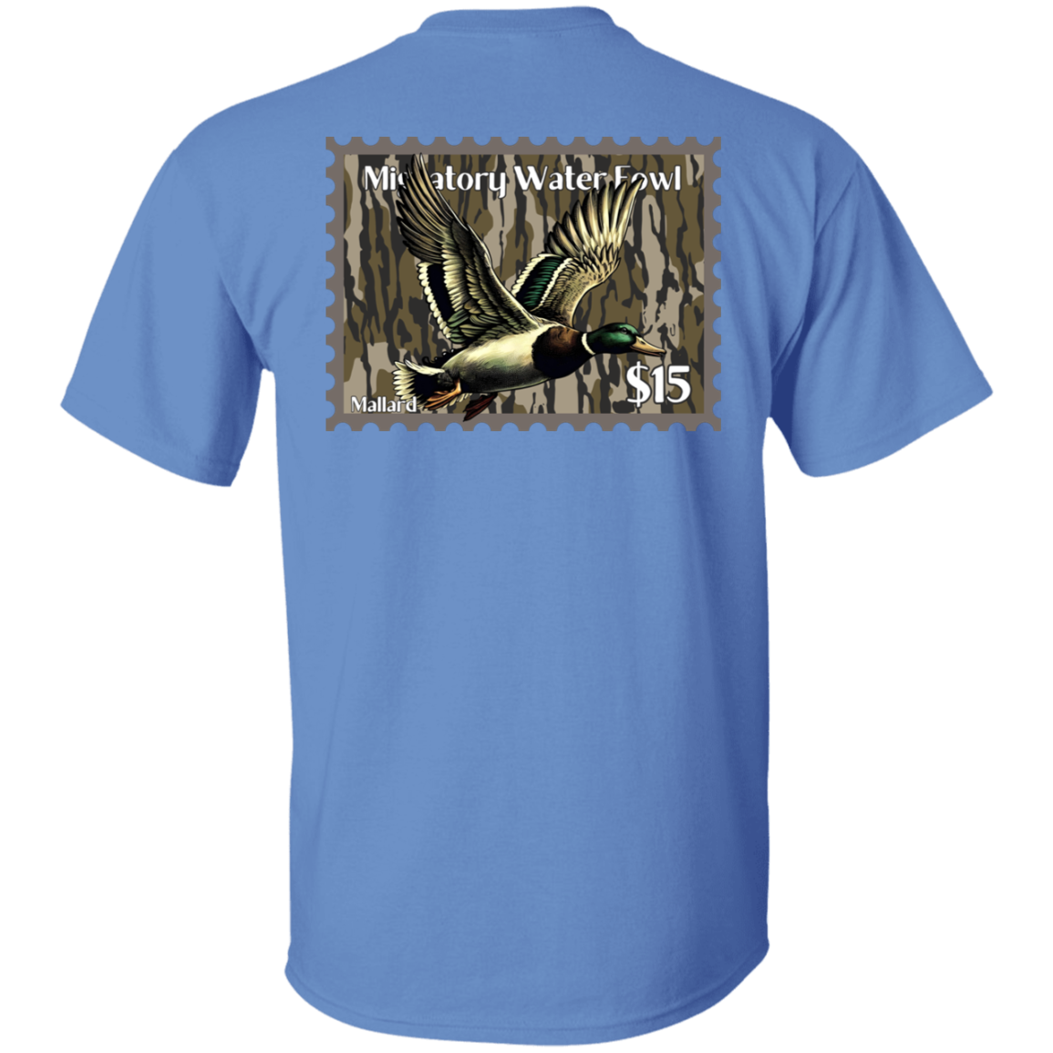 Mallard Migratory Waterfowl Duck Stamp Bottom Land Short Sleeve