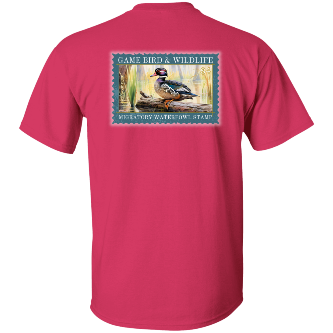 Wood Duck Migratory Waterfowl Stamp Short Sleeve