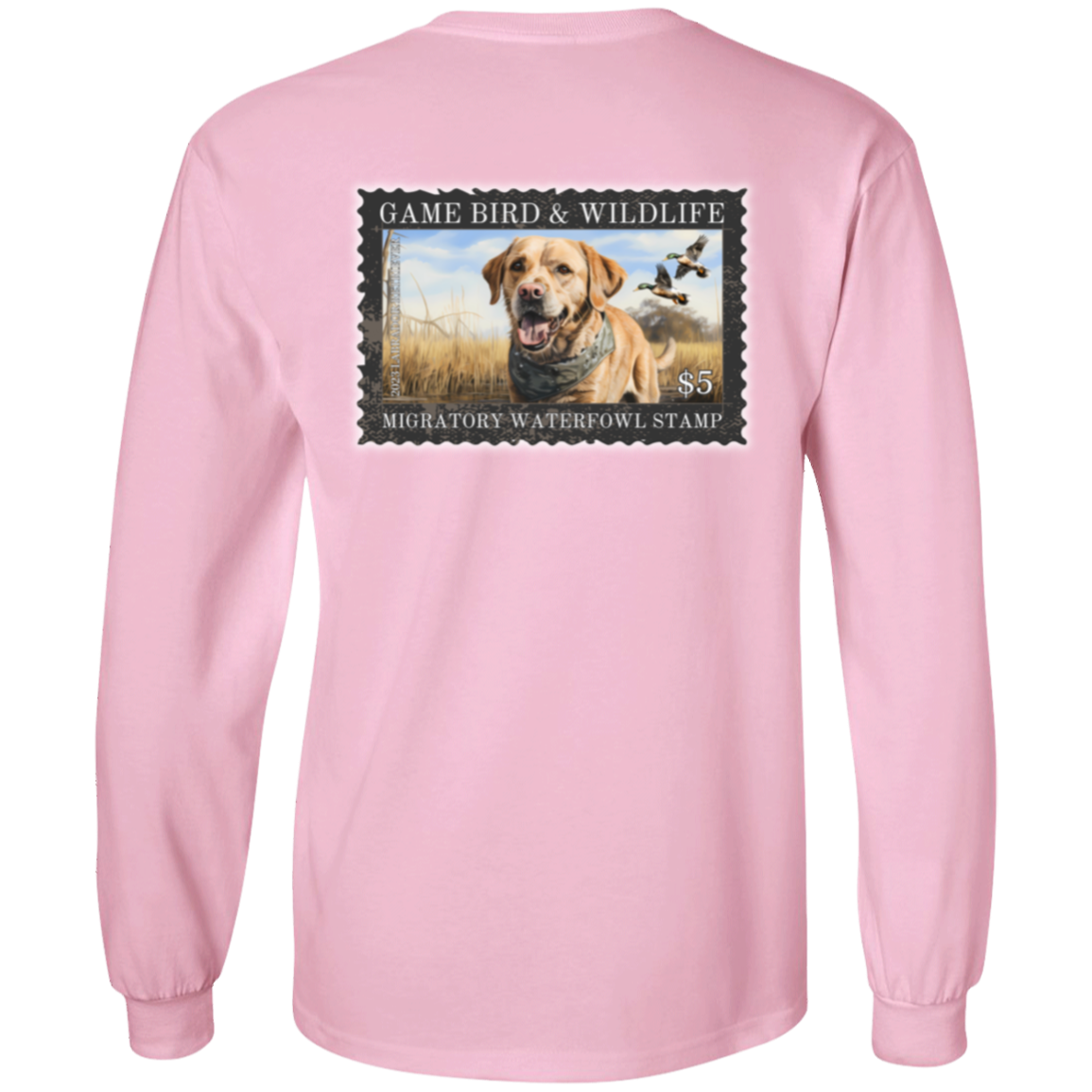 Labrador Retriever Mallard Duck Migratory Waterfowl Stamp Long Sleeve