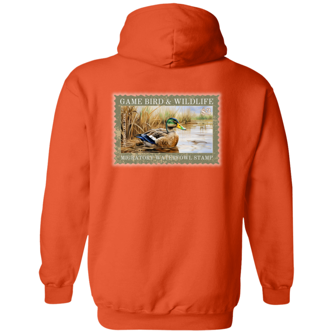 $3 Mallard Duck Migratory Waterfowl Stamp Hoodie