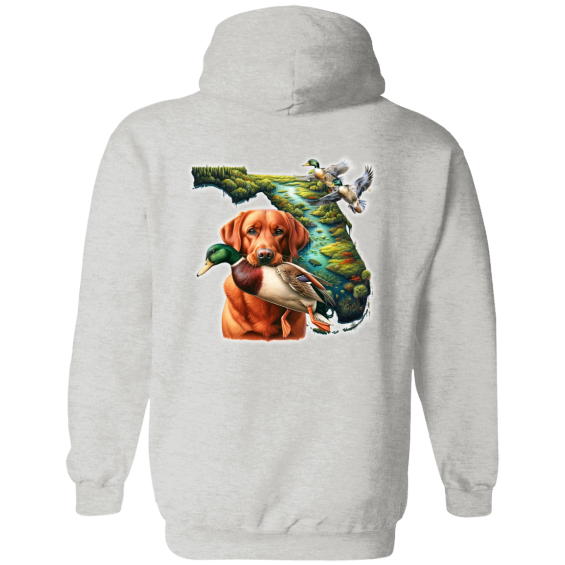 Florida Fox Red Labrador Hoodie