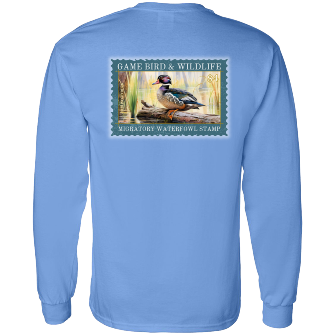 Wood Duck Migratory Waterfowl Stamp Long Sleeve