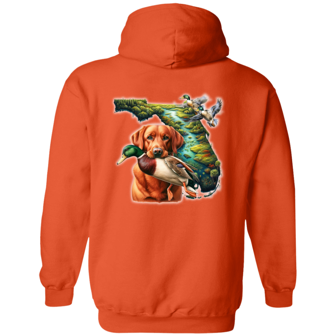 Florida Fox Red Labrador Hoodie