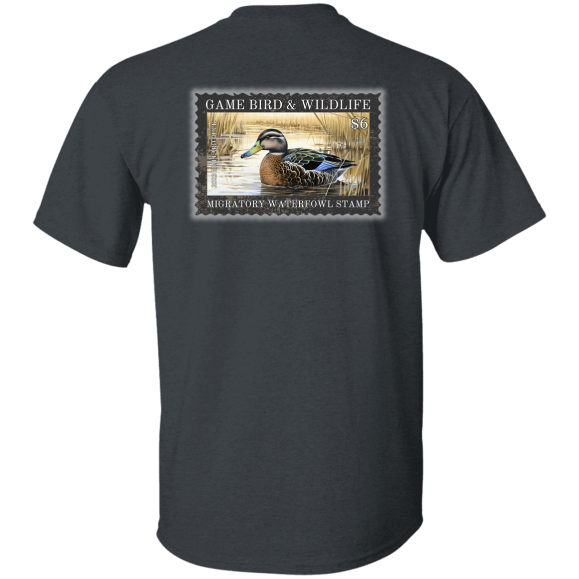 $6 Mallard Duck Migratory Waterfowl Stamp Short Sleeve