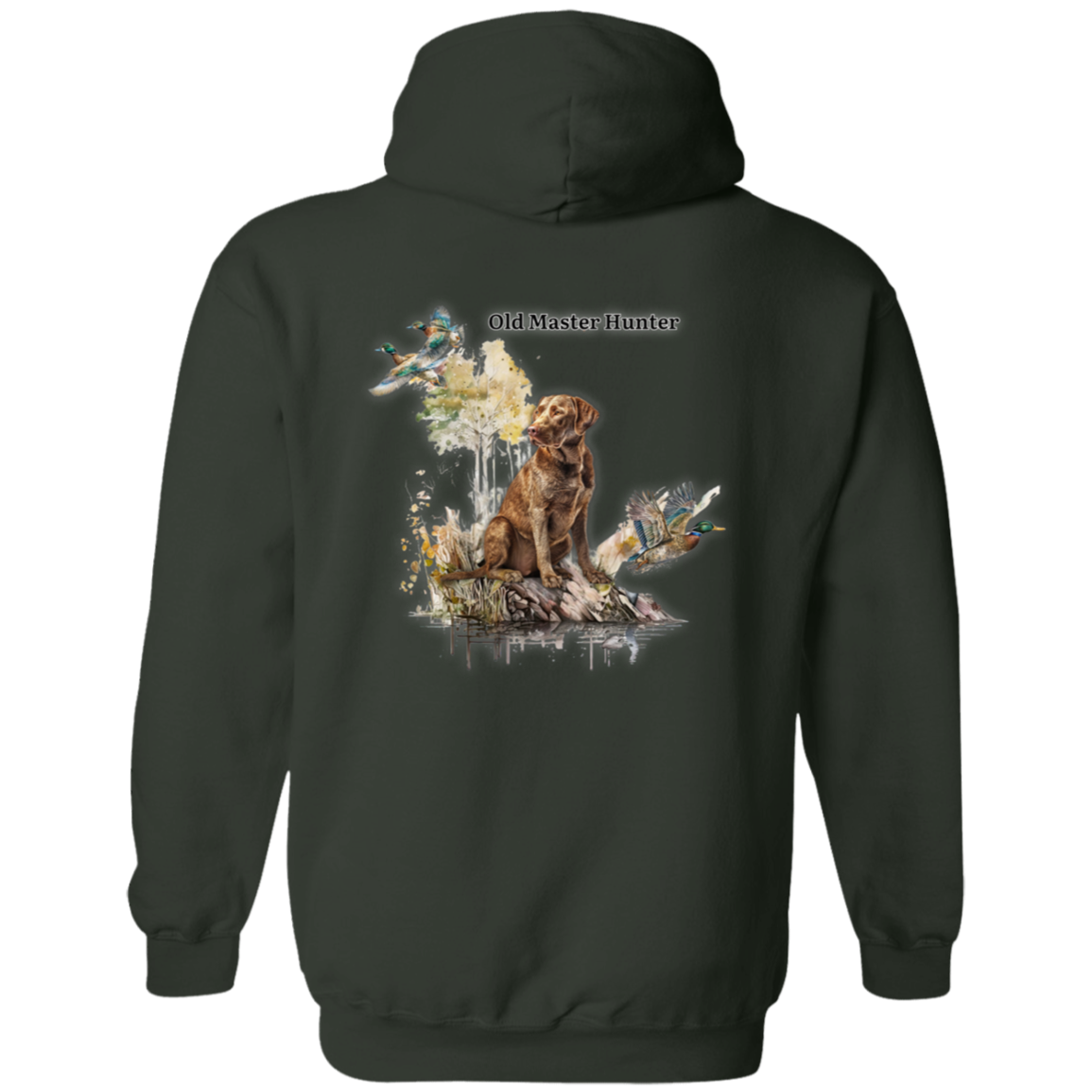 Chesapeake Bay Retriever Old Master Hunter Hoodie