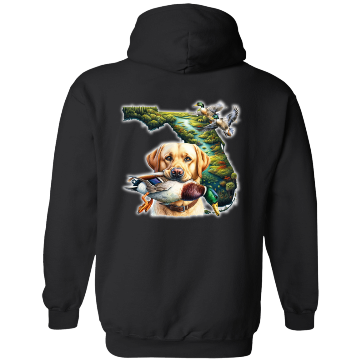 Florida Yellow Labrador Hoodie