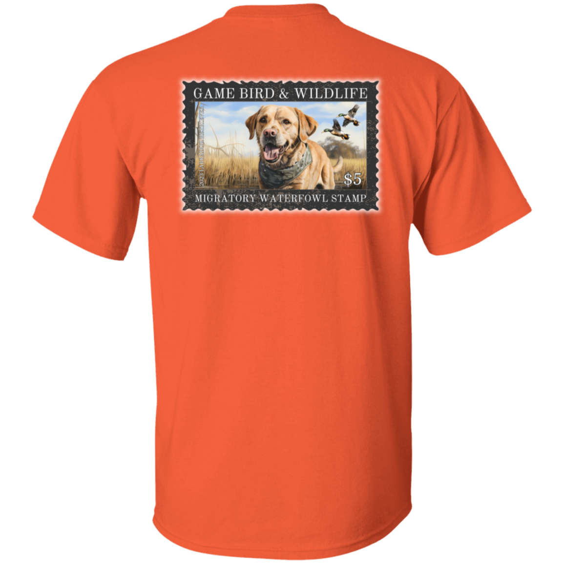 Labrador Retriever Mallard Duck Migratory Waterfowl Stamp Short Sleeve