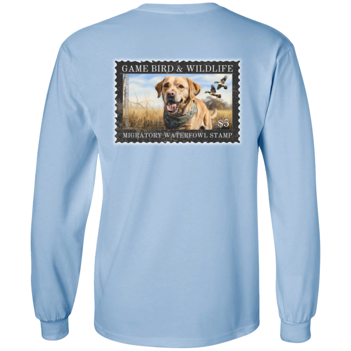 Labrador Retriever Mallard Duck Migratory Waterfowl Stamp Long Sleeve