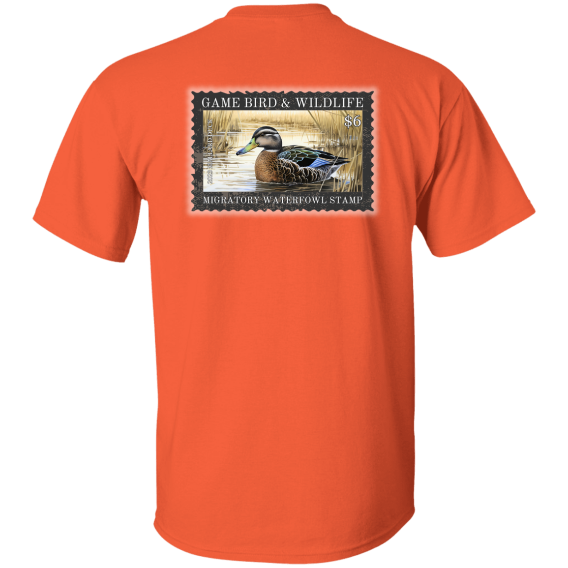 $6 Mallard Duck Migratory Waterfowl Stamp Short Sleeve