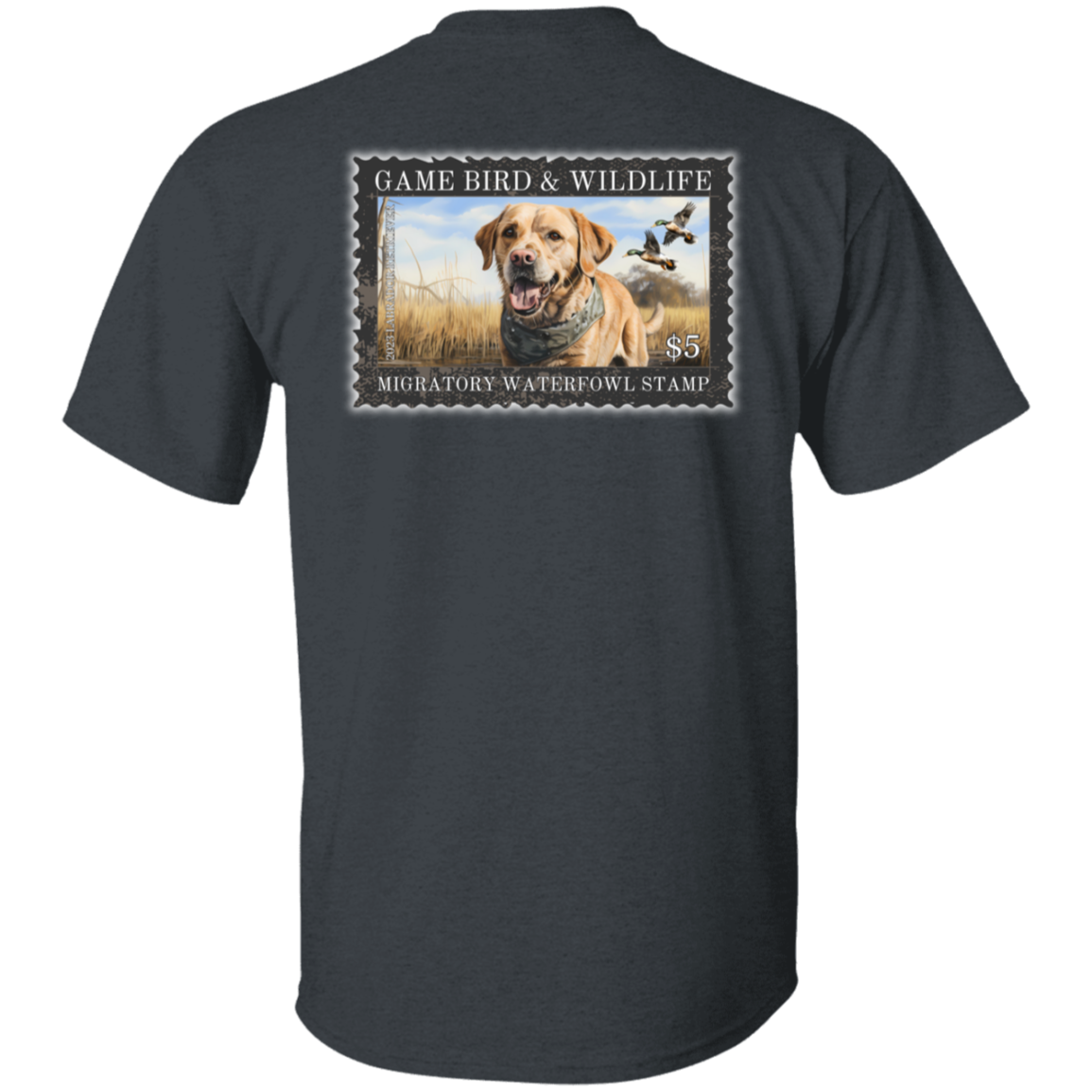 Labrador Retriever Mallard Duck Migratory Waterfowl Stamp Short Sleeve