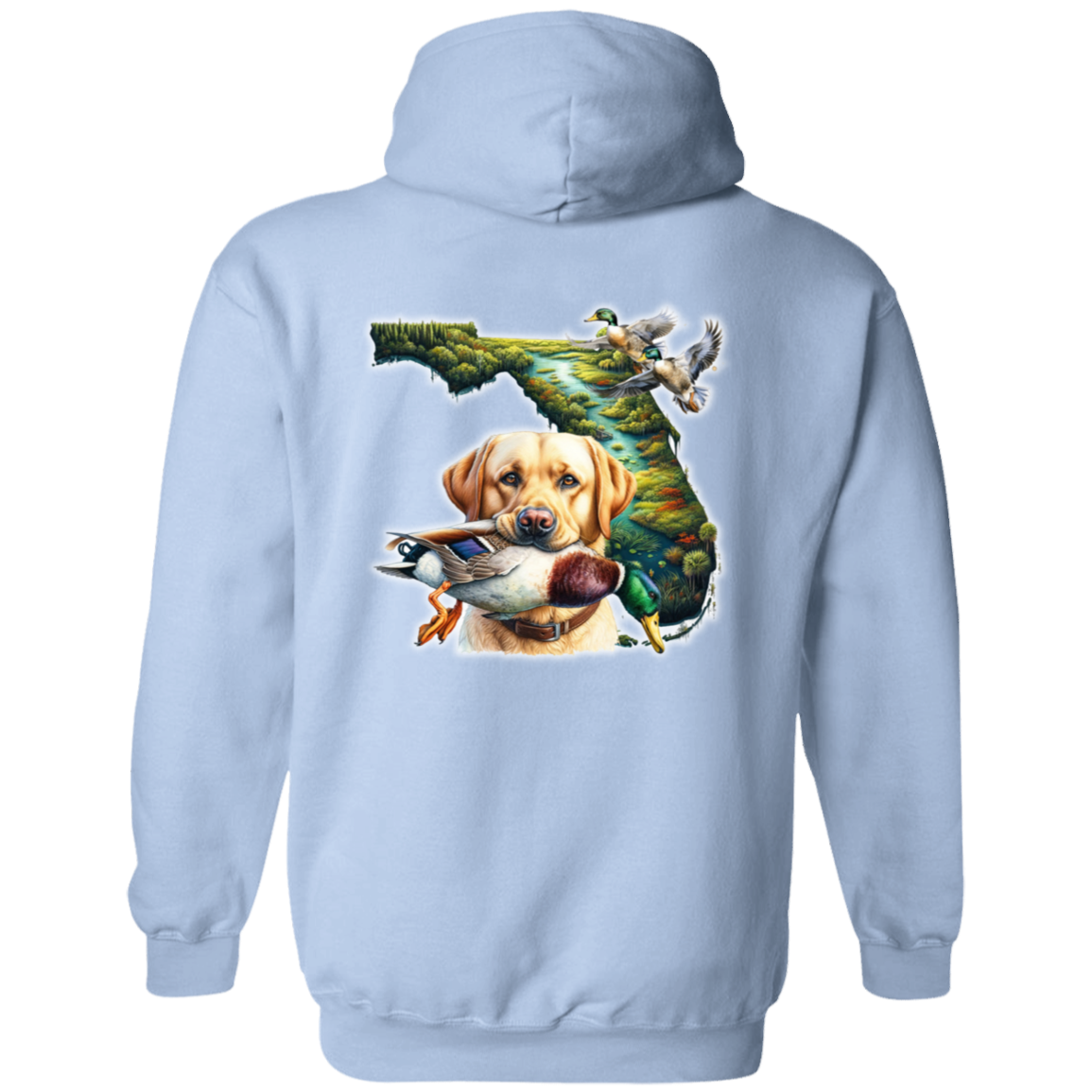 Florida Yellow Labrador Hoodie