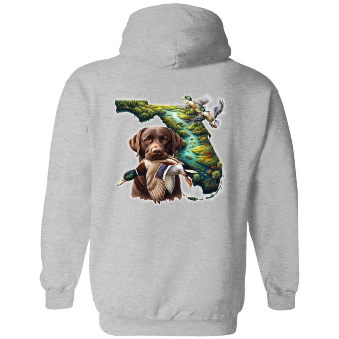 Florida Chocolate Labrador Hoodie