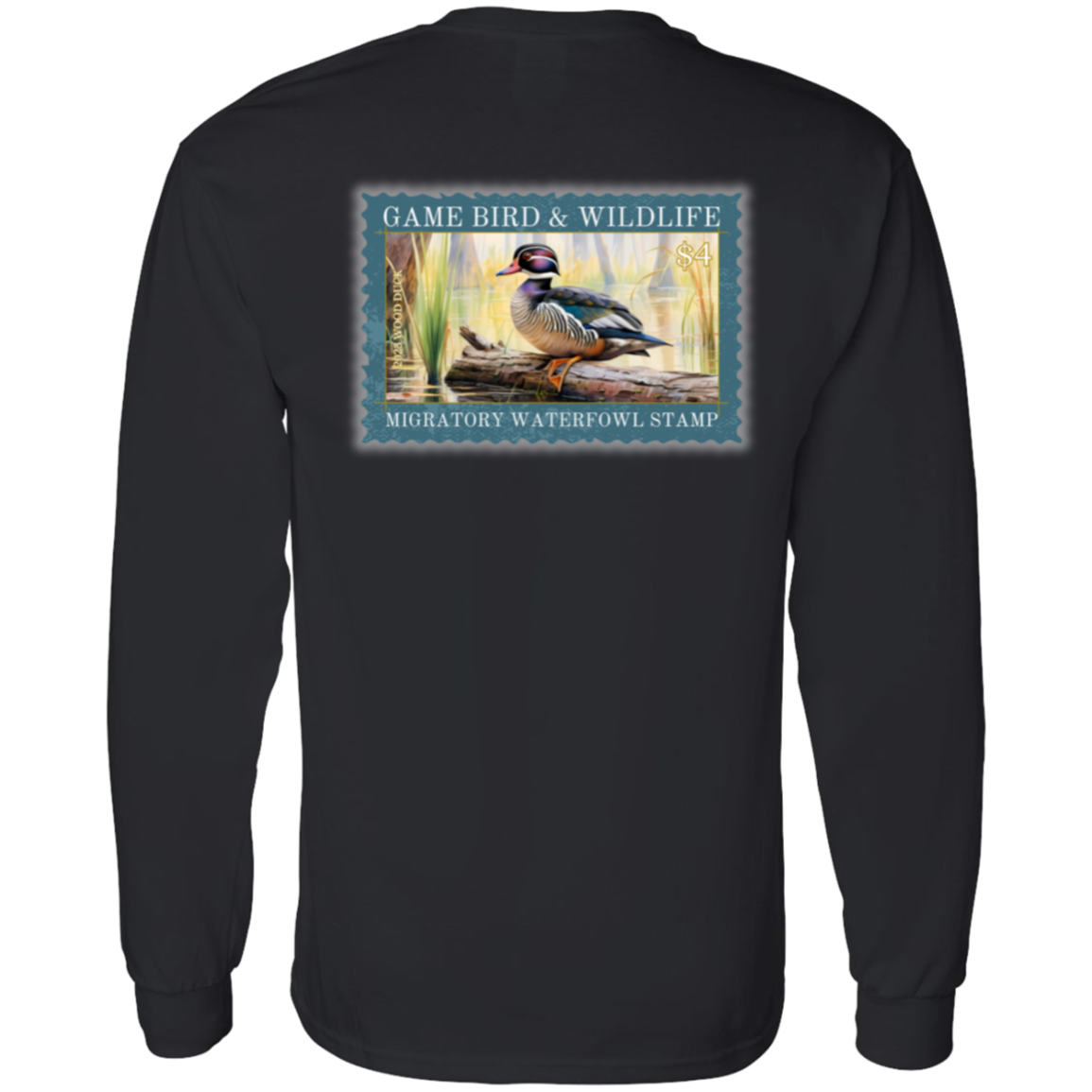 Wood Duck Migratory Waterfowl Stamp Long Sleeve