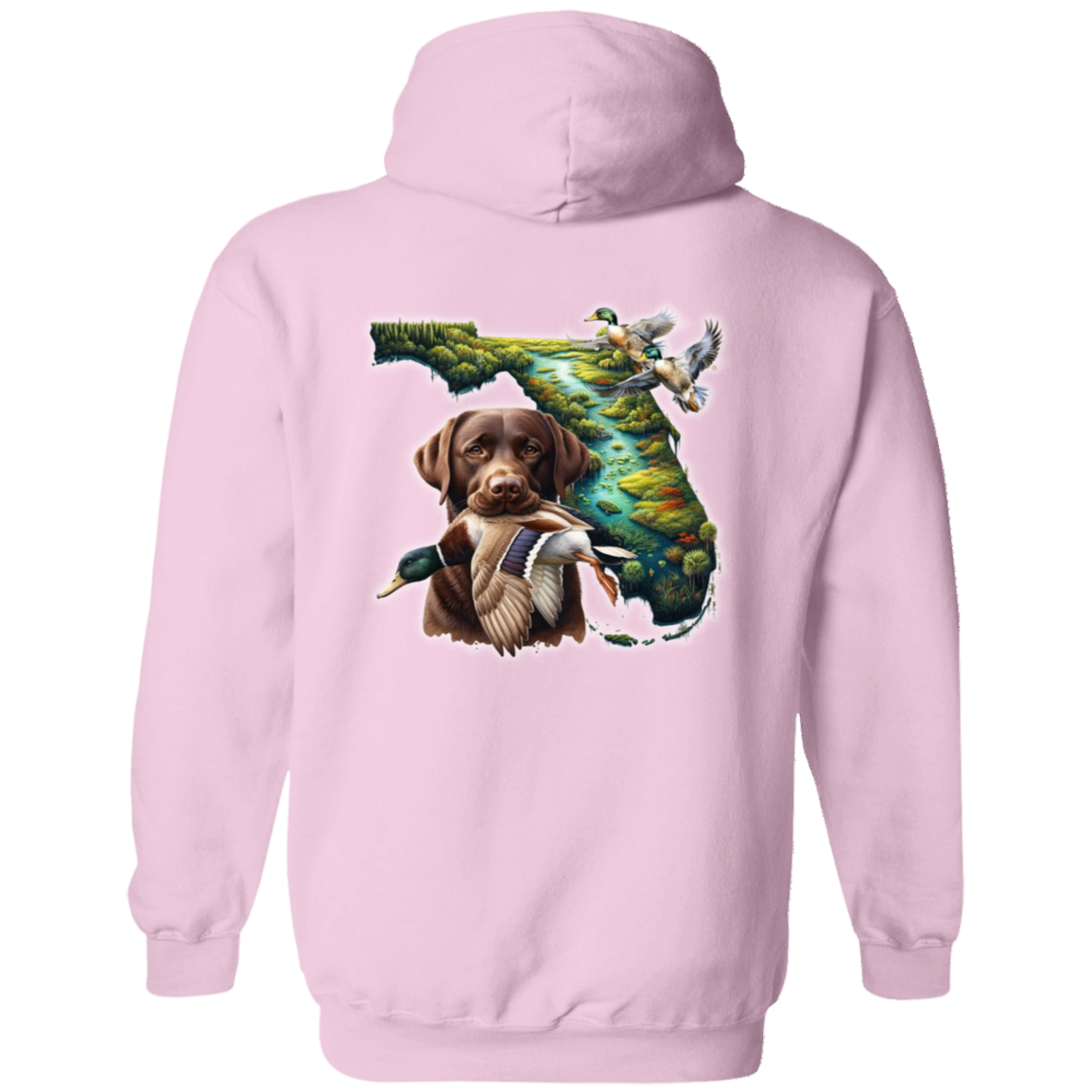 Florida Chocolate Labrador Hoodie