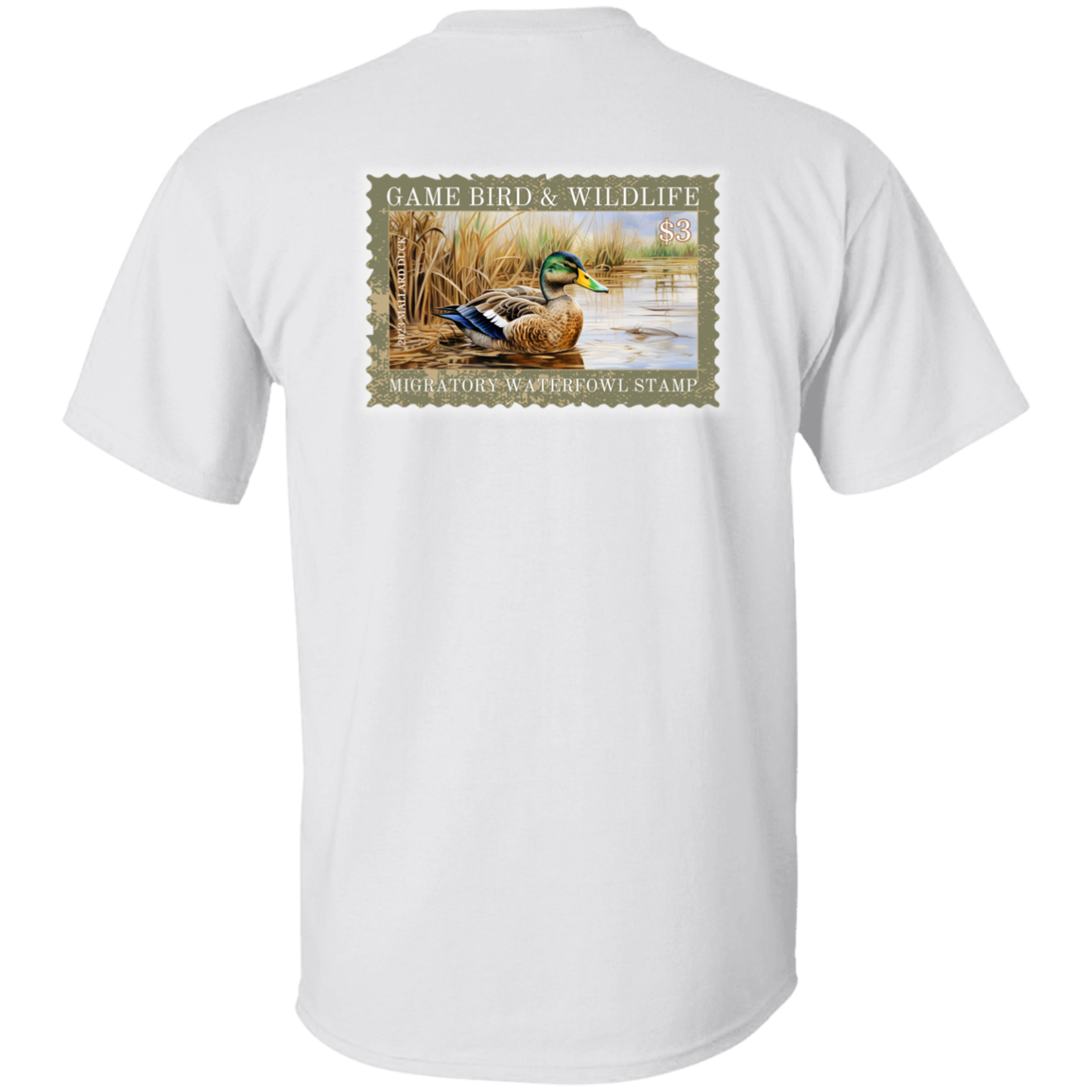 $3 Mallard Duck Migratory Waterfowl Stamp Short Sleeve