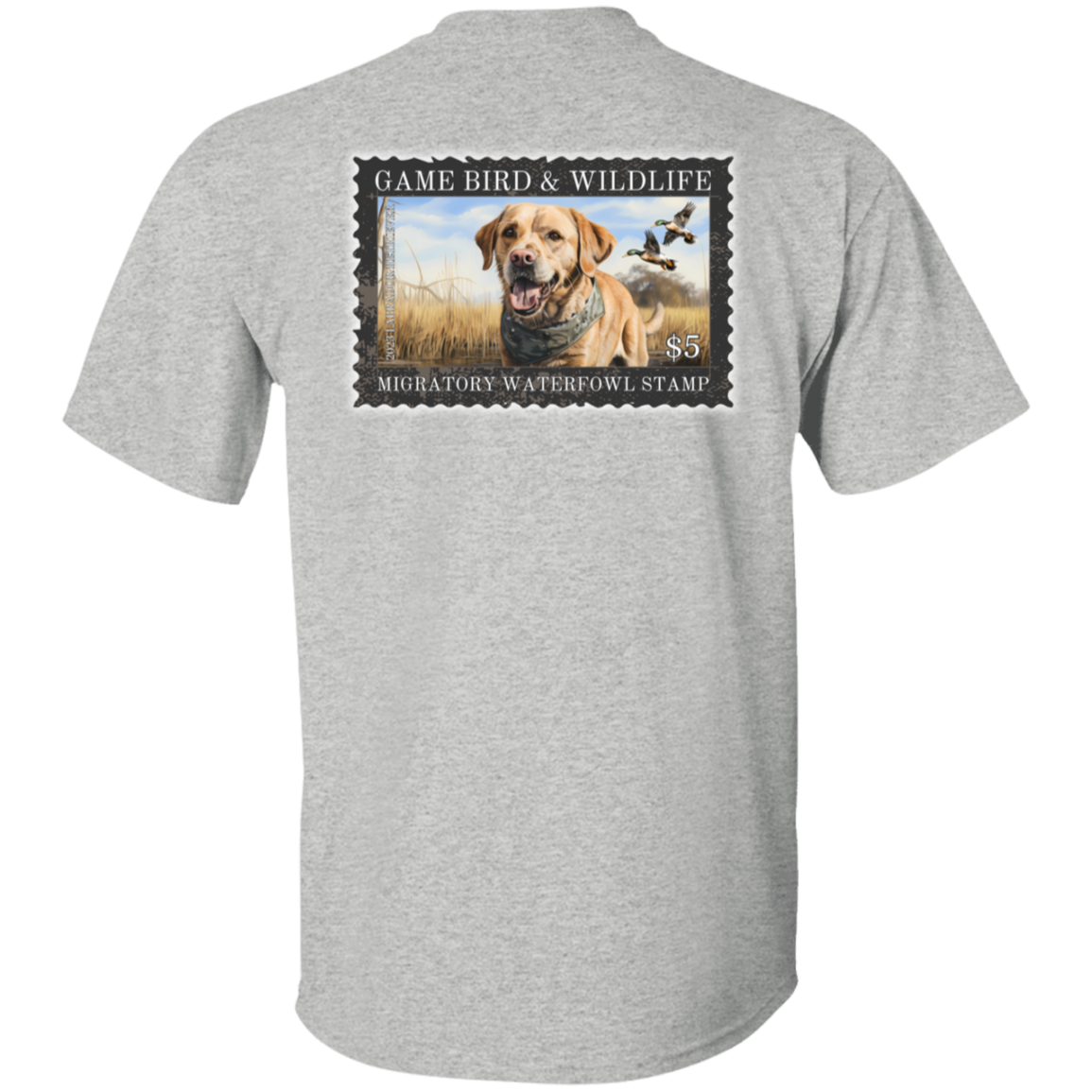Labrador Retriever Mallard Duck Migratory Waterfowl Stamp Short Sleeve