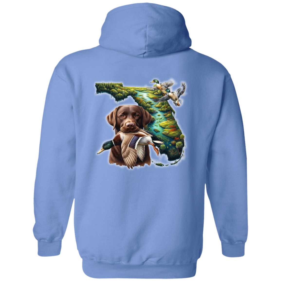 Florida Chocolate Labrador Hoodie