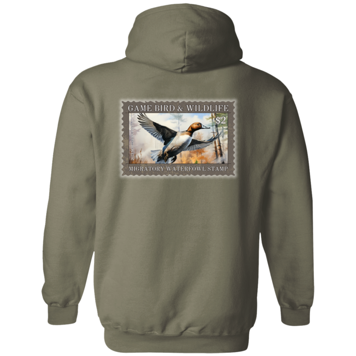 Northern Pintail Duck Migratory Waterfowl Stamp Hoodie