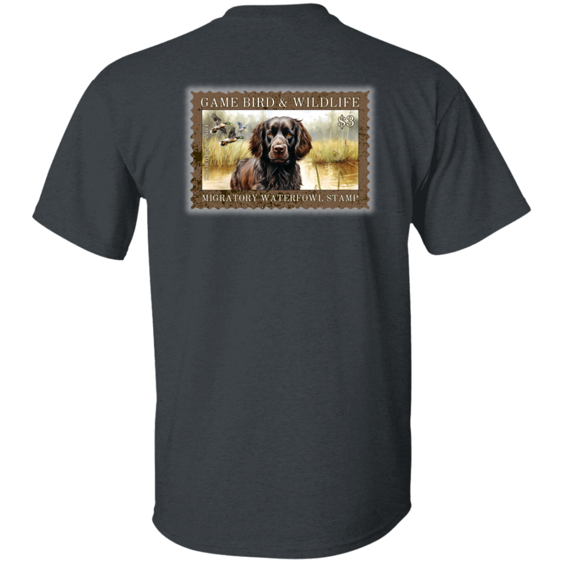 Boykin Spaniel Migratory Waterfowl Stamp Short Sleeve