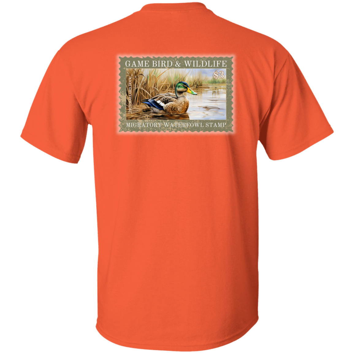 $3 Mallard Duck Migratory Waterfowl Stamp Short Sleeve