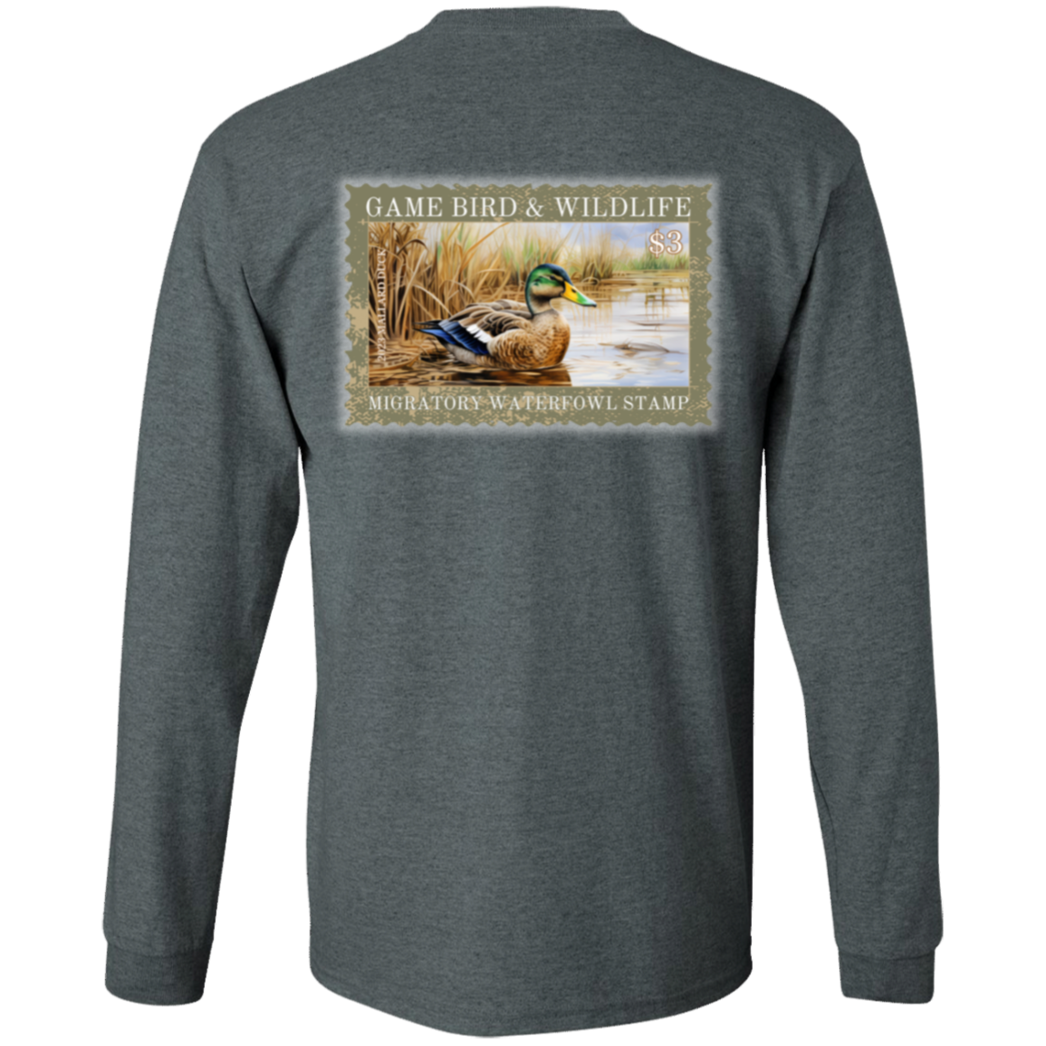 $3 Mallard Duck Migratory Waterfowl Stamp Long Sleeve