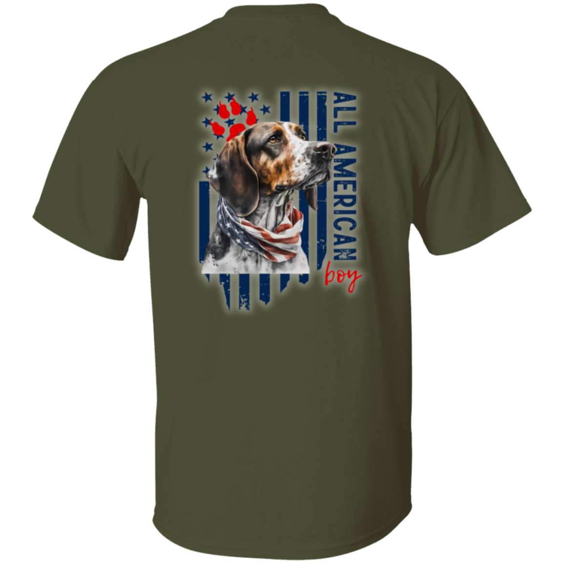 American Bluetick Coonhound Short Sleeve