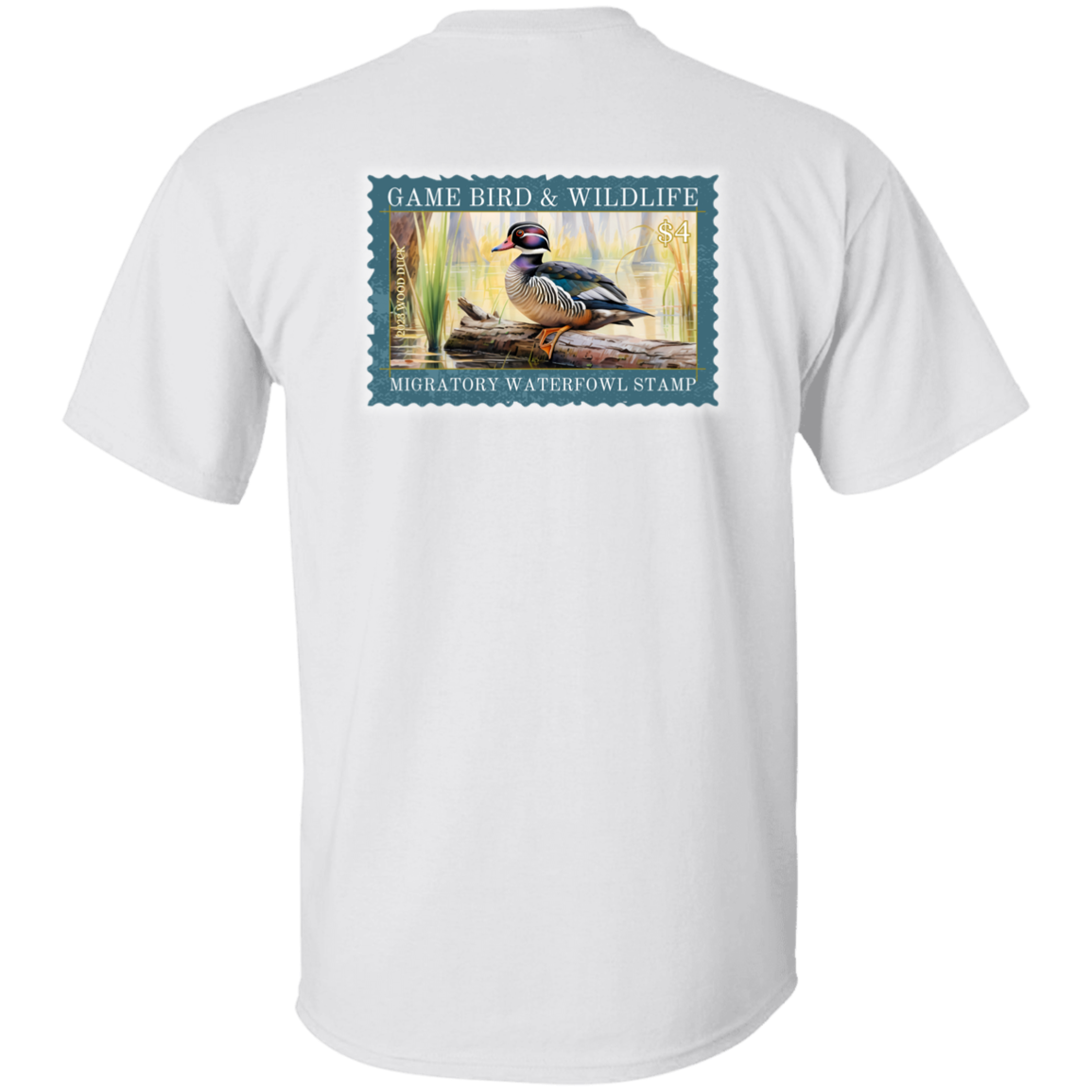 Wood Duck Migratory Waterfowl Stamp Short Sleeve