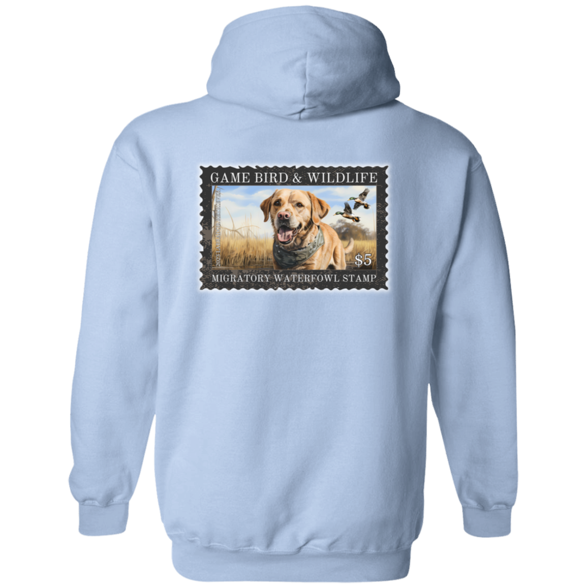 Labrador Retriever Mallard Duck Migratory Waterfowl Stamp Hoodie