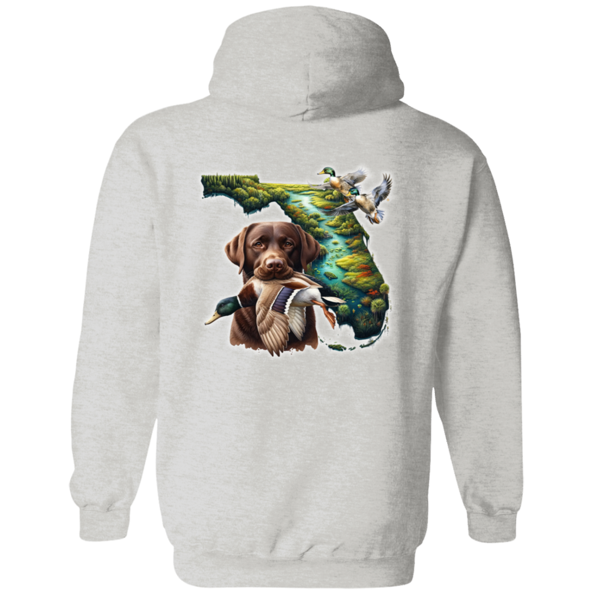 Florida Chocolate Labrador Hoodie