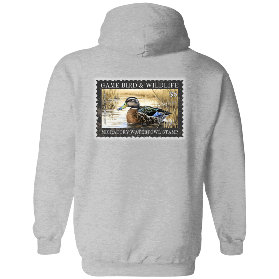 $6 Mallard Duck Migratory Waterfowl Stamp Hoodie