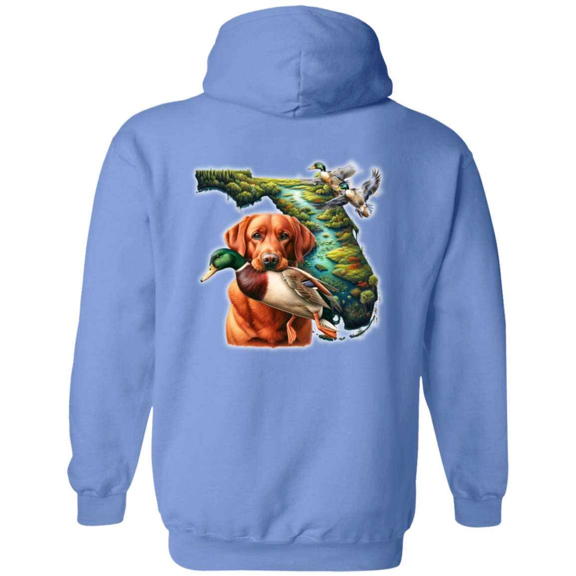 Florida Fox Red Labrador Hoodie