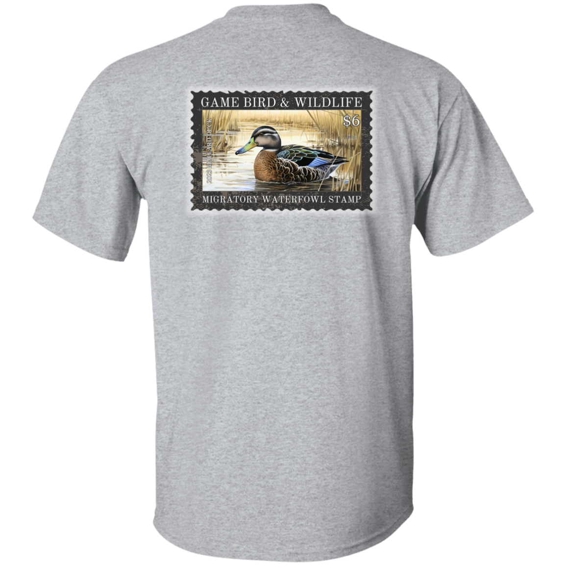 $6 Mallard Duck Migratory Waterfowl Stamp Short Sleeve