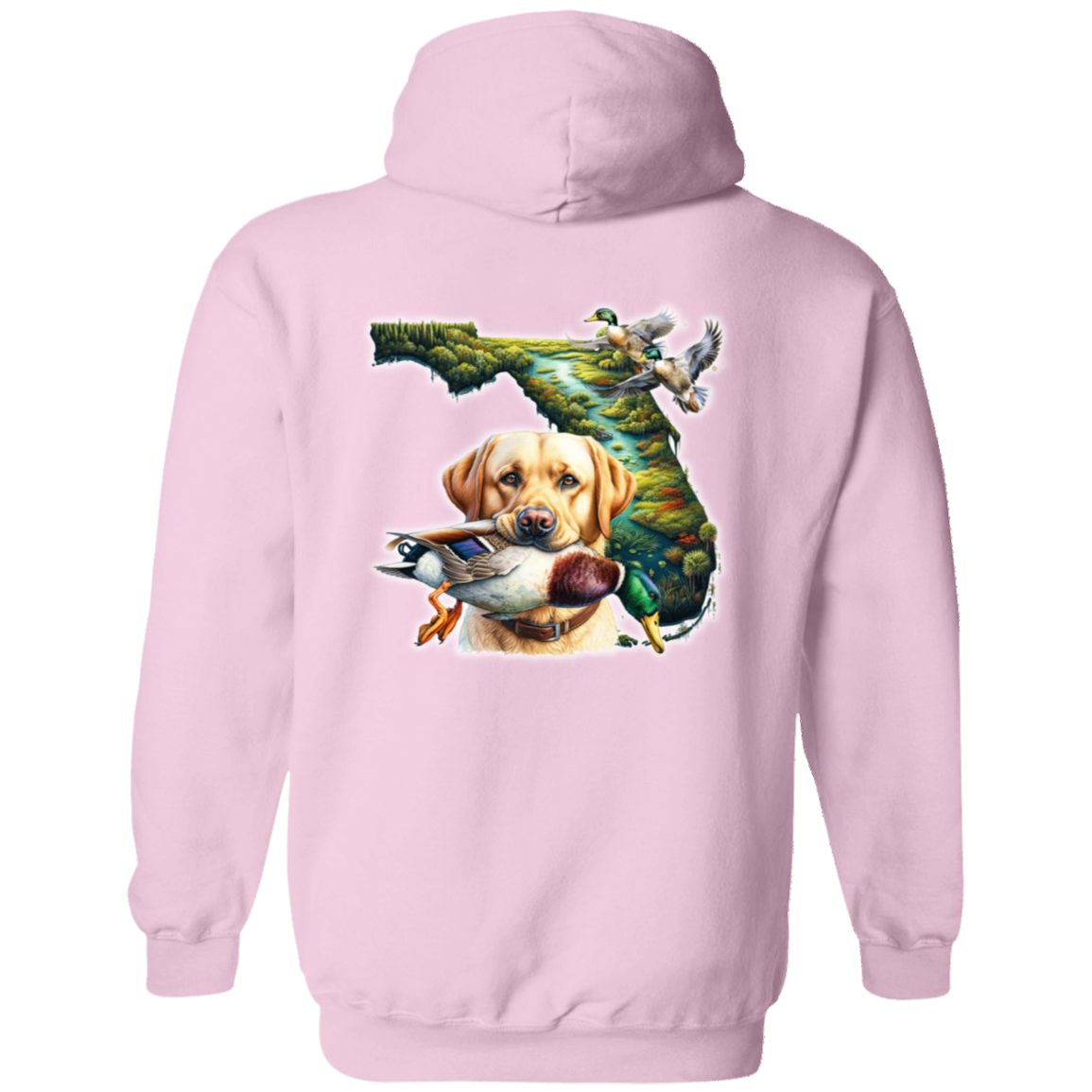 Florida Yellow Labrador Hoodie