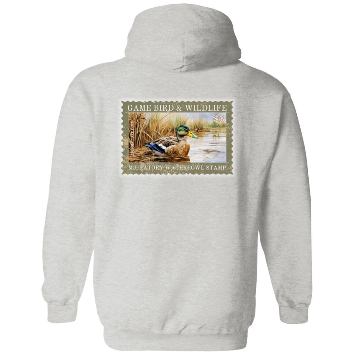 $3 Mallard Duck Migratory Waterfowl Stamp Hoodie