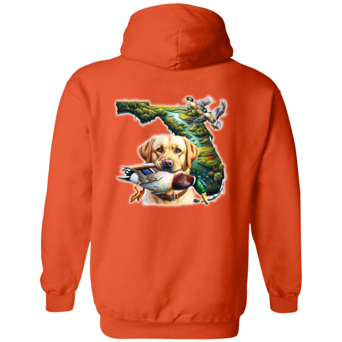 Florida Yellow Labrador Hoodie