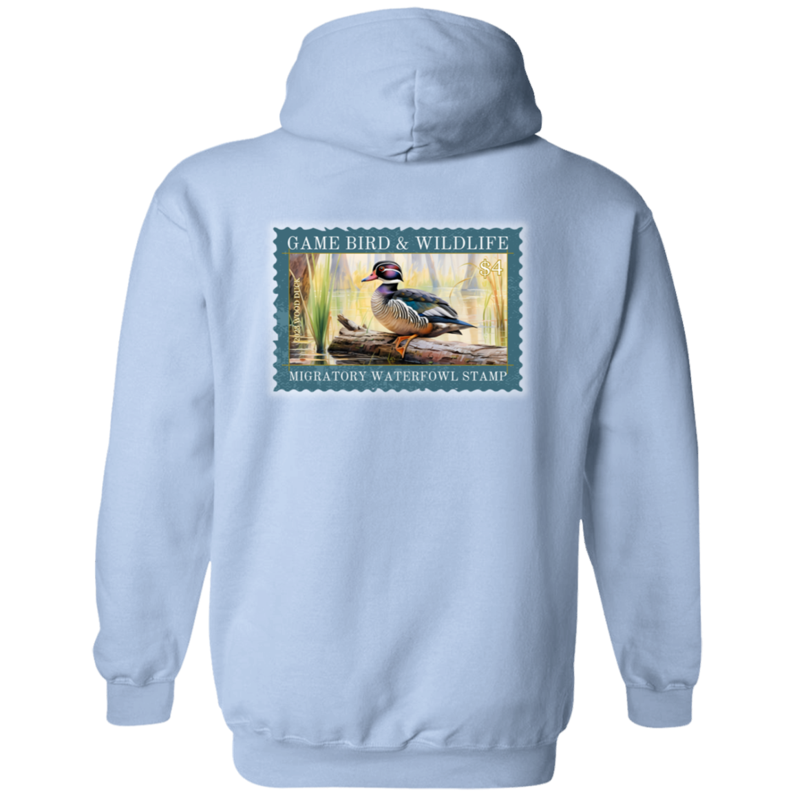 Wood Duck Migratory Waterfowl Stamp Hoodie